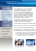 Competitiveness and Innovation Framework Programme (CIP)