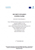 Security Dynamics: SANDERA Scoping Paper